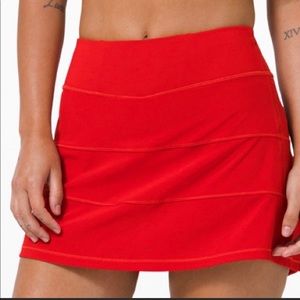 Lululemon Pace Rival Skirt Tall Size 8